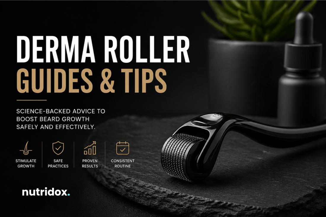 Derma Roller for Patchy Beard